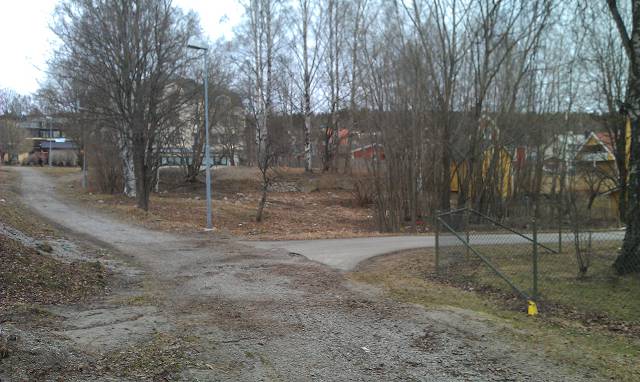 Översikt mot &quot;parken&quot;. Hellbergyard zone.