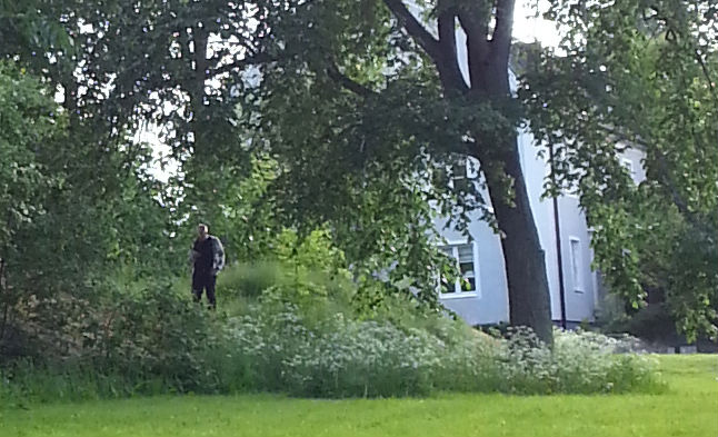 Sigesang i Watertower-zonen.<br />Han hade väldiga problem då jag nästan hann dit från Hunnercross och ta den framför näsan på honom :D